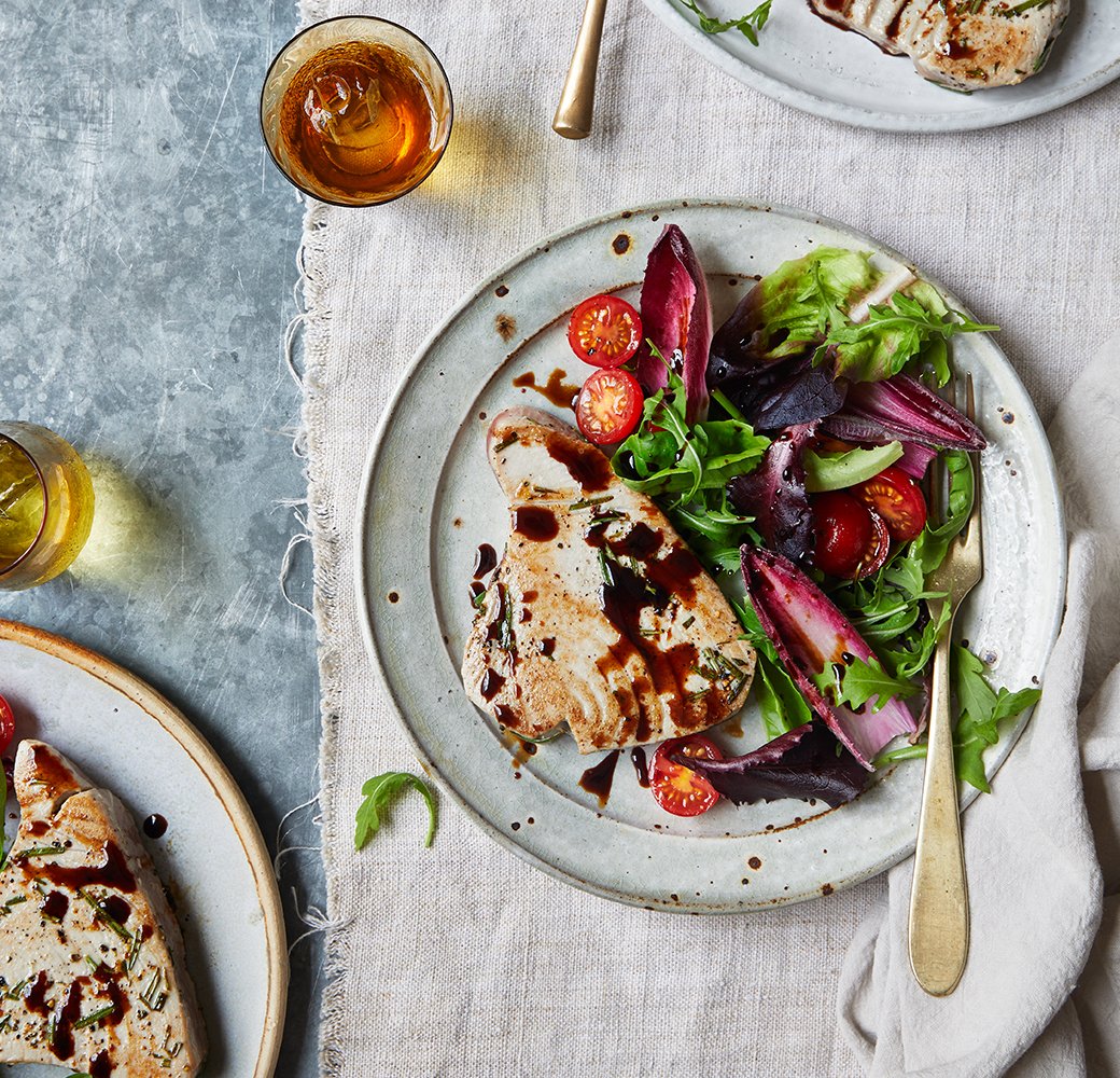 Tonno alla griglia con Aceto Balsamico di Modena